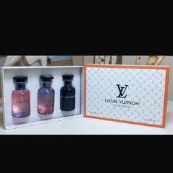 Louis Vuitton 3 Pc Perfume Set