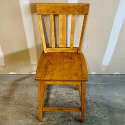 Saigon Furniture Co. Solid Wood Counter-Height Bar Stool