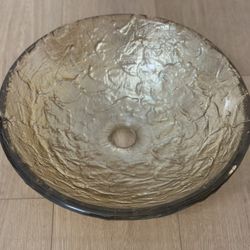 Oceana Glass Vessel Sink (16 Inch dia.)