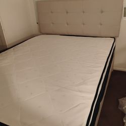 Full Bed and Mattress 14 inch