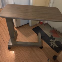 Adjustable Heavy Duty Hospital Serving Table Tray