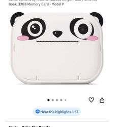 Kids Instant Print Camera 