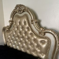 3-Piece Queen size GOLD Bedroom Set 