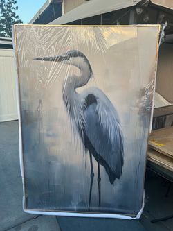 Blue Heron canvas art