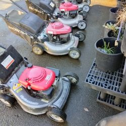 Honda Mowers, Have Several, All Run Good, Self Propell Works Great. $ 250 Each.