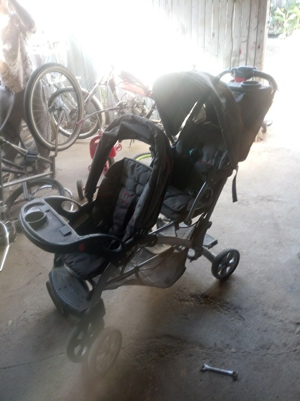 Baby Trend Sit N Stand Plus Double Stroller