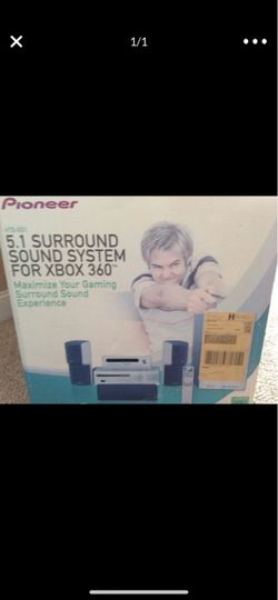 Pioneer 5.1 Surround Sound System for Xbox 360