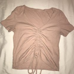 Pink Crop Top Size M