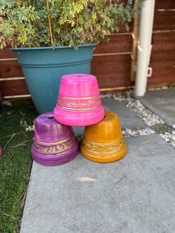 Clay pots