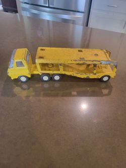 vintage 1970s Tonka Mini Car Carrier Truck and Trailer,