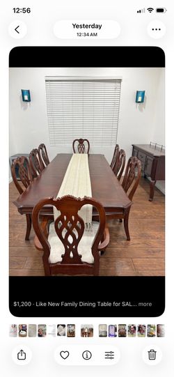 Dining Table with 6 Chairs