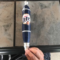 Miller Lite Beer Tap Handle 