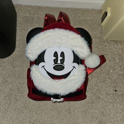 Disney Loungefly Backpack- Santa MICKEY