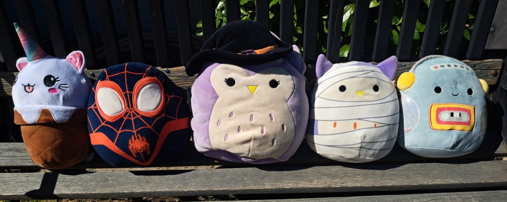 Awesome Squishmallow Assortment! Halloween, Robot, Miles Morales!
