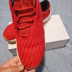 Jordan sneakers for sale, red, size 6Y