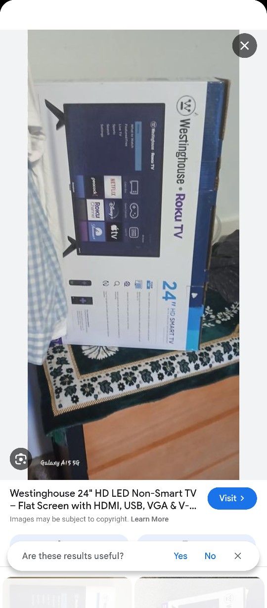 24 Inch TV & DVD