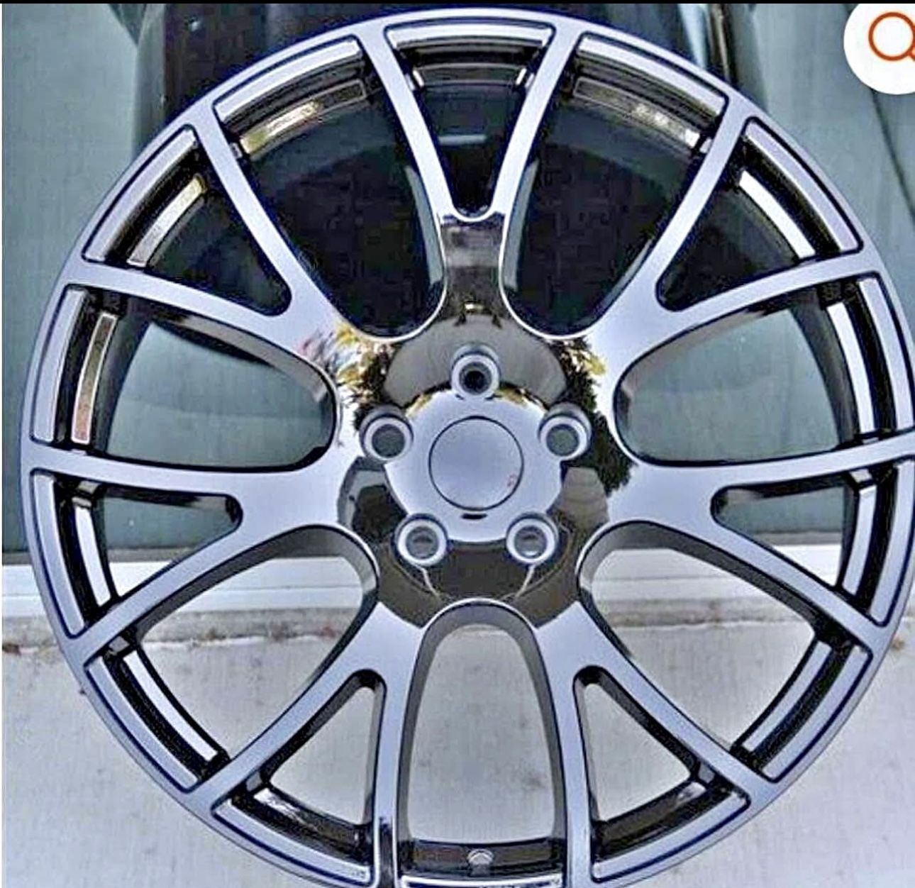dodge Durango jeep geand Cherokee 22x10 new rims new tires set 5x127