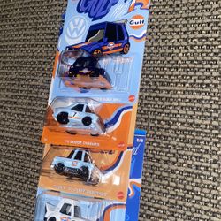 Hot Wheels Gulf Tooned Set