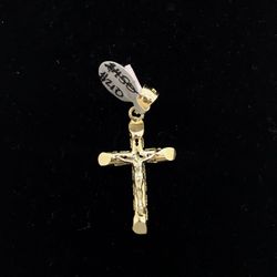 Gold 14k Cross Pendant New 