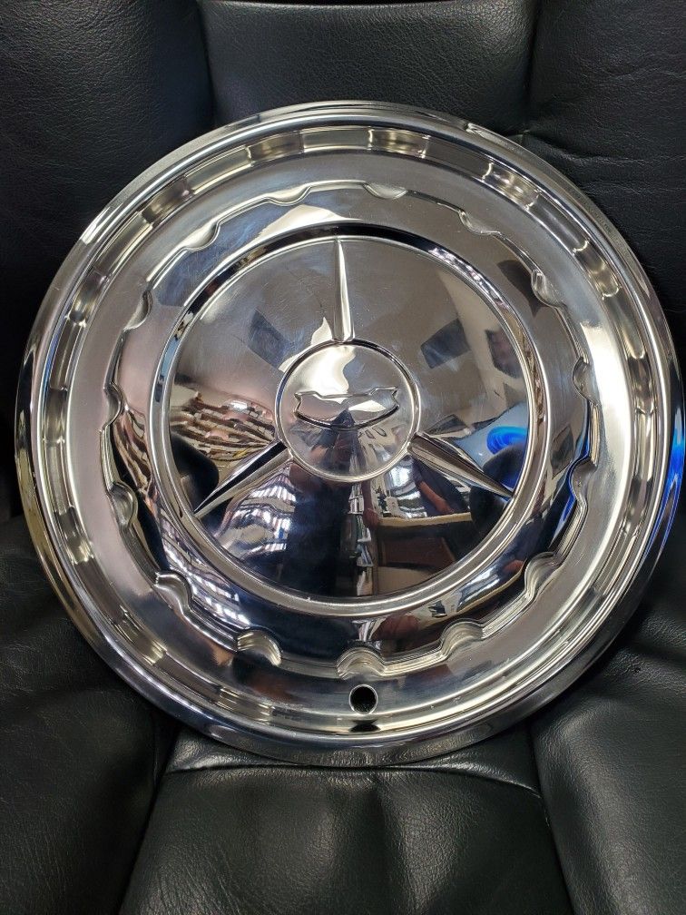 57 Chevy Bel Air Hubcaps