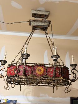 Iron Chandelier