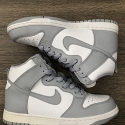 Nike Dunk Dunks High Wolf Grey