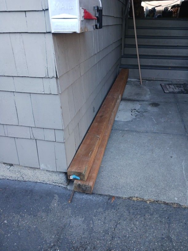 Pressure Treated 4x6 Lumber.