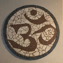 Handcrafted Ohm mosaic