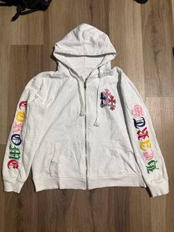 Chrome Hearts Rainbow ZipUp Hoodie