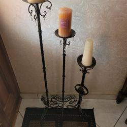 3 Candle Holders