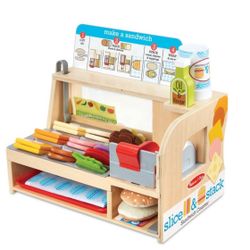 Melissa and Doug Sandwich Making Pretend Play