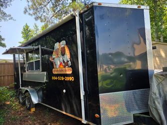 20 Ft BBQ Food Trailer