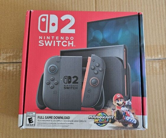 Nintendo Switch 2 + Mario Kart World Bundle