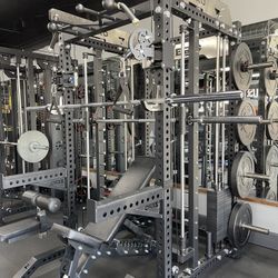 ALL IN ONE SMITH MACHINE🔹SQUAT RACK🔹FUNCTIONAL TRAINER