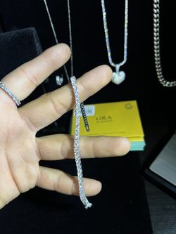 4mm Diamond Tennis Bracelet All Sizes Available ✨❄️🥶