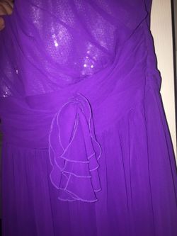David’s bridal purple Dress