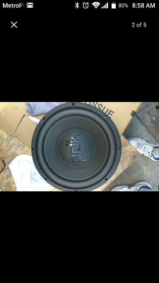 Car audio subwoofers. Alpine, sony, subwoofers