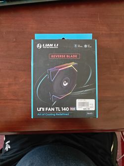Lian Li UNI FAN TL 140 RGB - Reverse Blade (Black)