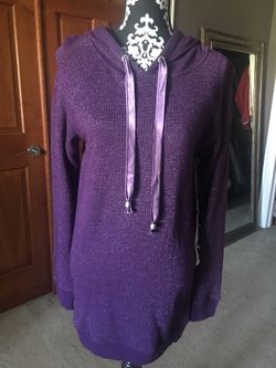Seven 7 Hoodie Tunic Size Small