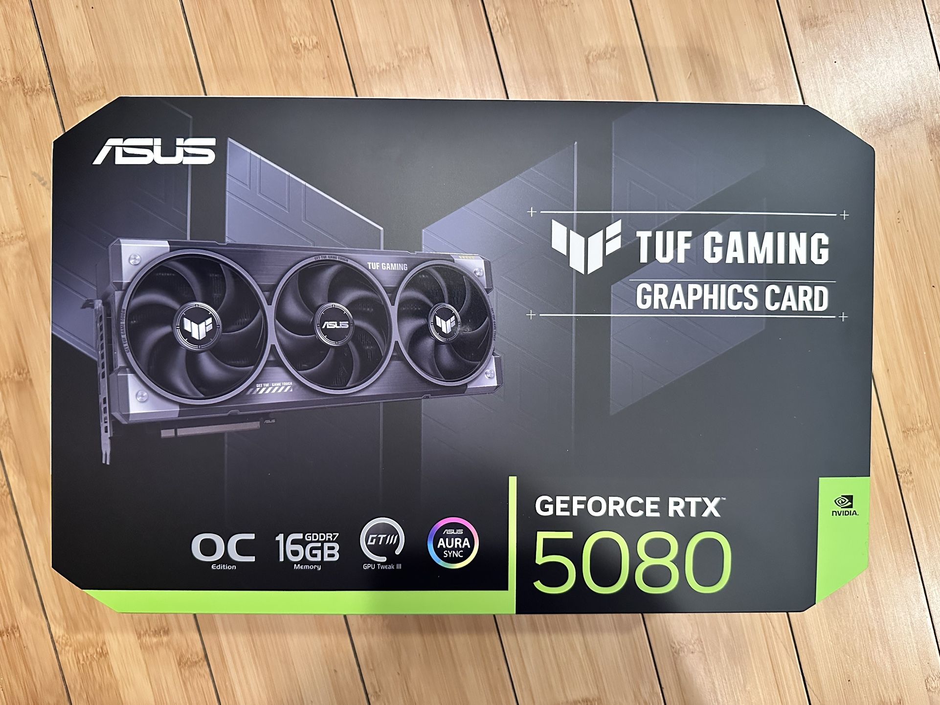 ASUS TUF RTX 5080 IN HAND!!!