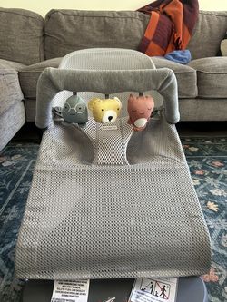 Baby Bjorn bouncer with toy bar