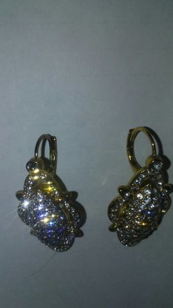 18 k over earring
