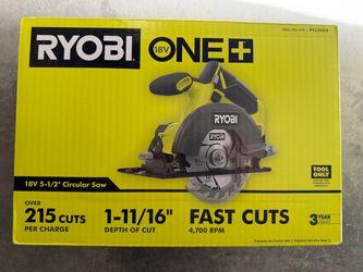 RYOBI 18V ONE+ Cordless Circular Saw (tool only)