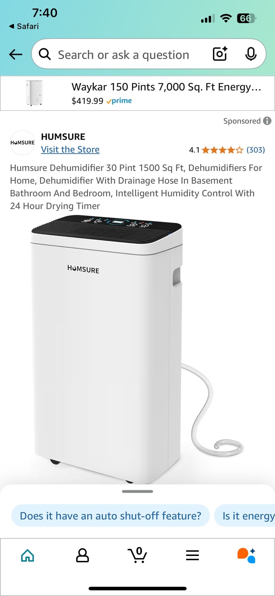 Dehumidifier