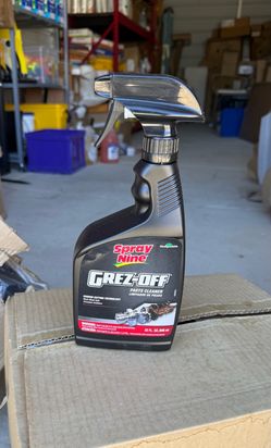 Spray nine GREZ-OFF  parts cleaner