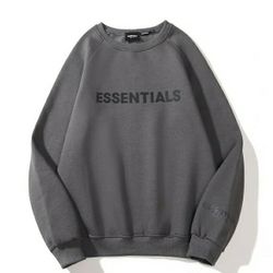 Essentials Dark Grey Crewneck