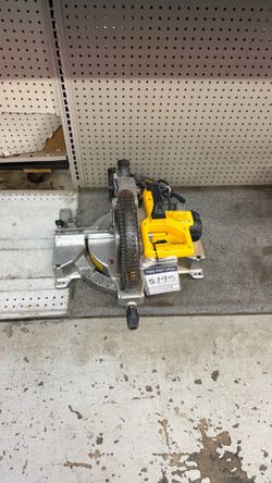 Dewalt compund miter saw