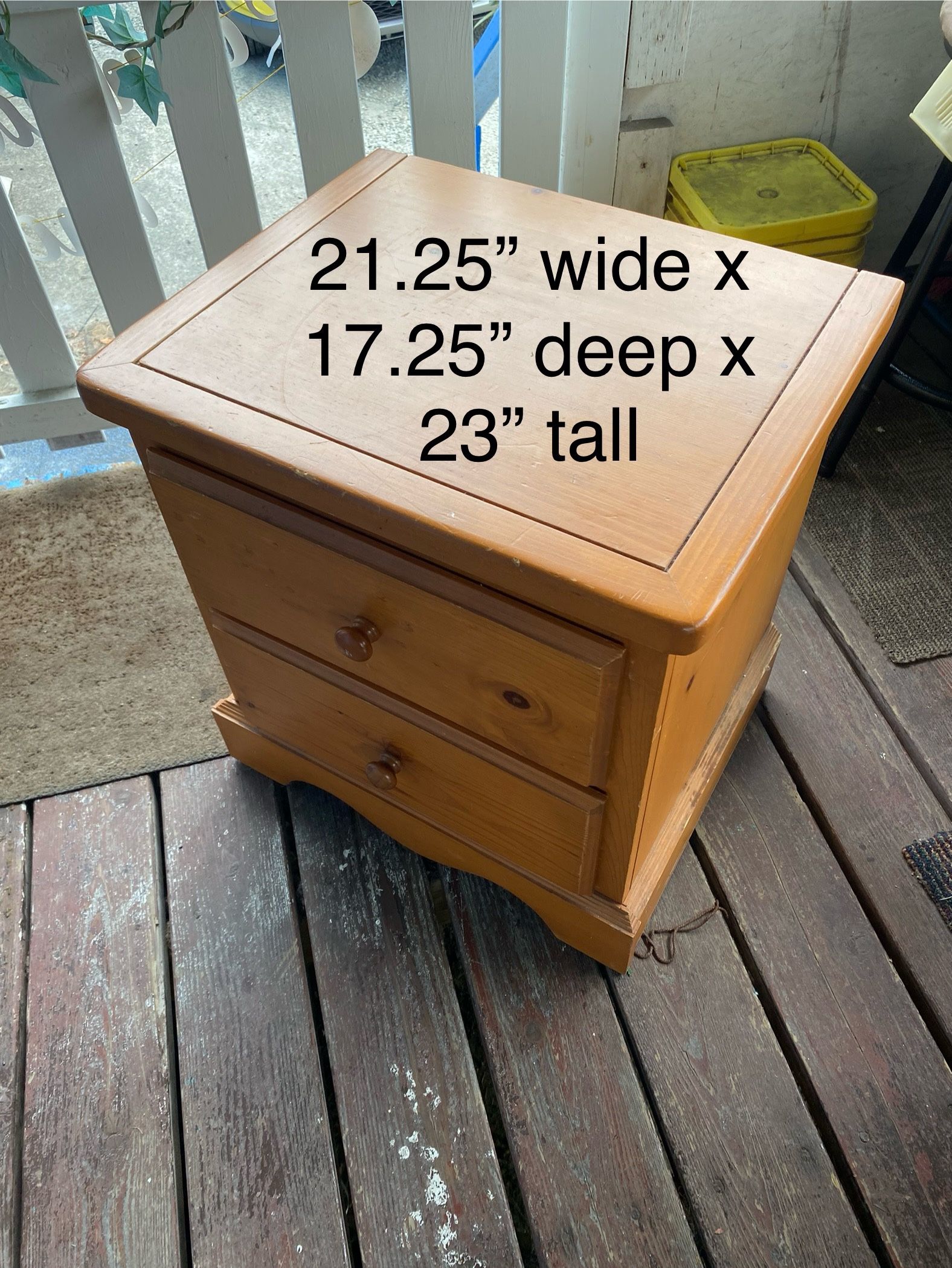 2 Drawer Night Stand