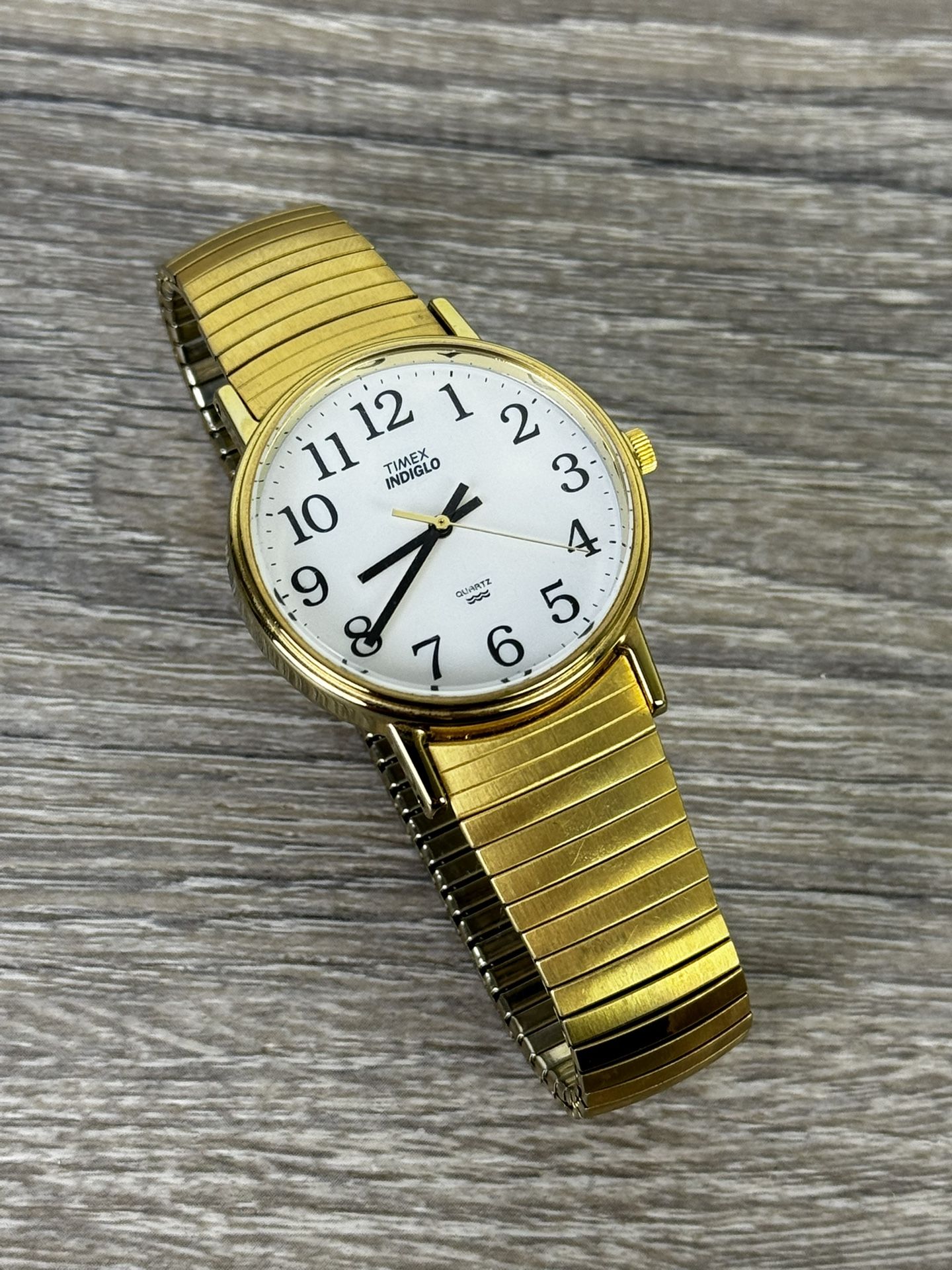 Timex Vintage Indiglo Men Watch Gold for Sale in San Diego, CA OfferUp