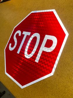 Reflective Stop Sign